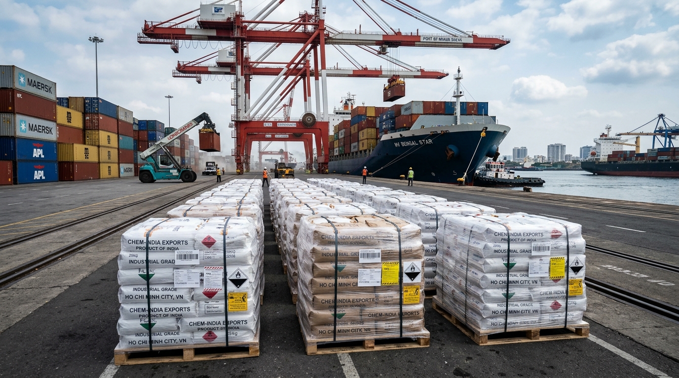 Sourcing Bulk Phosphates from India to Vietnam